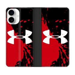 Housse cuir portefeuille Pour Iphone 17 Under Armour