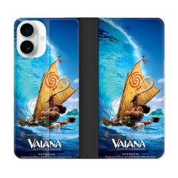 Housse cuir portefeuille Pour Iphone 17 Vaiana