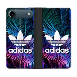 Housse cuir portefeuille Pour Iphone 17 Air Adidas Palmier