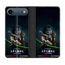 Housse cuir portefeuille Pour Iphone 17 Air Arcane Affiche