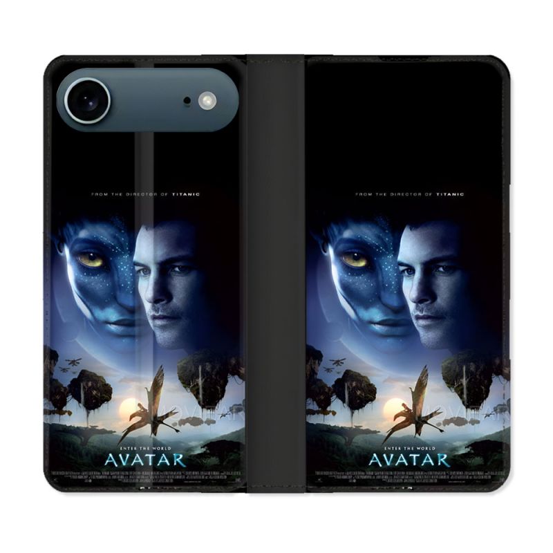 Housse cuir portefeuille Pour Iphone 17 Air Avatar