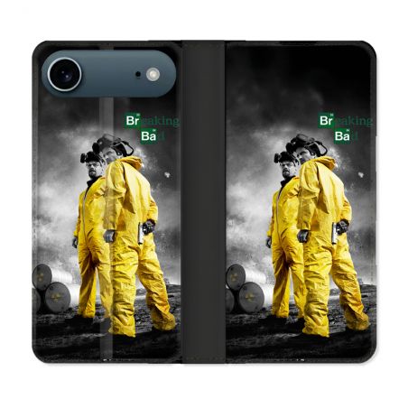 Housse cuir portefeuille Pour Iphone 17 Air Breaking Bad Affiche