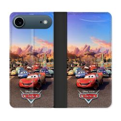 Housse cuir portefeuille Pour Iphone 17 Air Cars Affiche