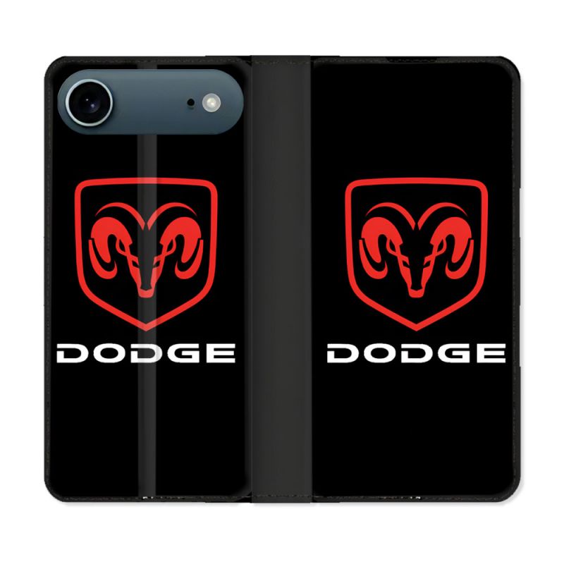 Housse cuir portefeuille Pour Iphone 17 Air Dodge