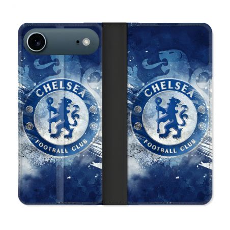 Housse cuir portefeuille Pour Iphone 17 Air Foot Chelsea