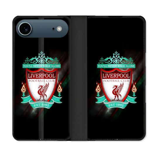Housse cuir portefeuille Pour Iphone 17 Air Foot Liverpool