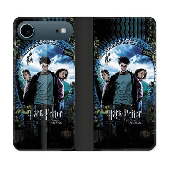 Housse cuir portefeuille Pour Iphone 17 Air Harry Potter Azkaban
