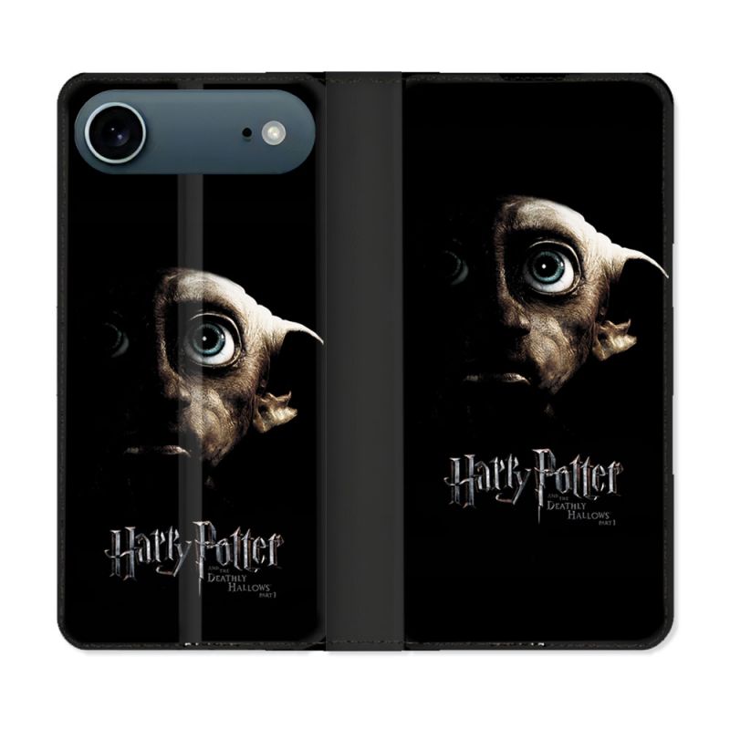 Housse cuir portefeuille Pour Iphone 17 Air Harry Potter Hollows Dobby