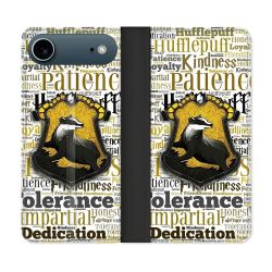 Housse cuir portefeuille Pour Iphone 17 Air Harry Potter Poursouffle
