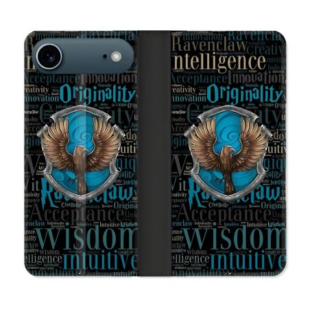 Housse cuir portefeuille Pour Iphone 17 Air Harry Potter Serdaigle
