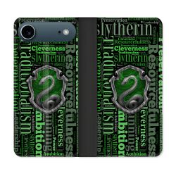 Housse cuir portefeuille Pour Iphone 17 Air Harry Potter Serpentar