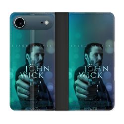 Housse cuir portefeuille Pour Iphone 17 Air John Wick