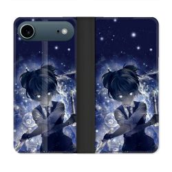 Housse cuir portefeuille Pour Iphone 17 Air Manga Assassination Classroom Nagisa