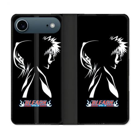 Housse cuir portefeuille Pour Iphone 17 Air Manga Bleach Duo