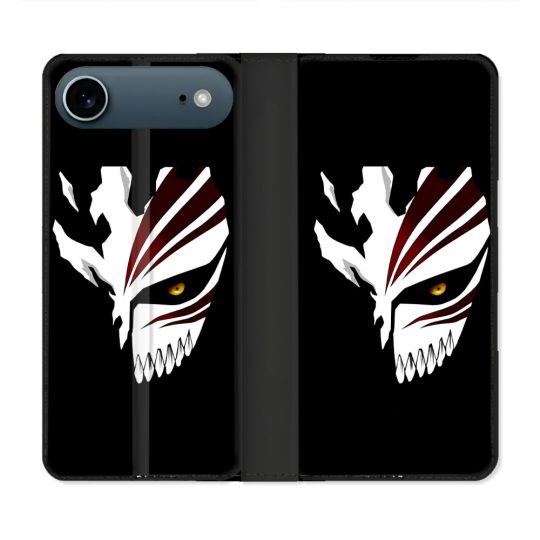 Housse cuir portefeuille Pour Iphone 17 Air Manga Bleach Masque