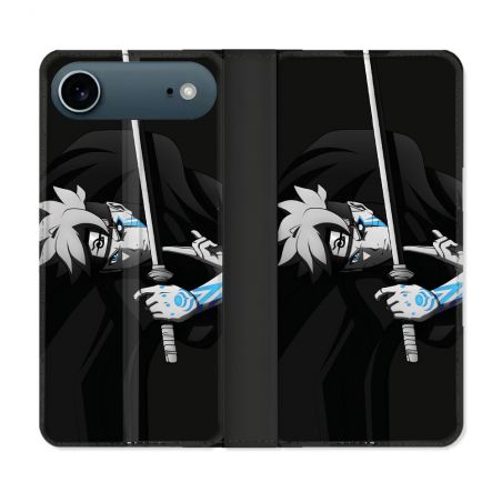 Housse cuir portefeuille Pour Iphone 17 Air Manga Boruto Epée