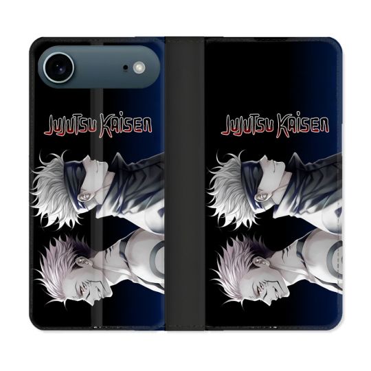 Housse cuir portefeuille Pour Iphone 17 Air Manga Jujutsu Kaisen