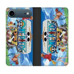 Housse cuir portefeuille Pour Iphone 17 Air Manga One Piece Sunny
