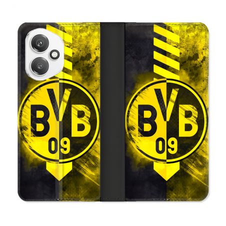 Housse cuir portefeuille Pour Honor 400 5G Foot Dortmund