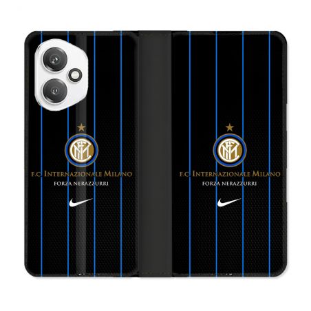 Housse cuir portefeuille Pour Honor 400 5G Foot Inter Milan