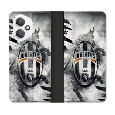 Housse cuir portefeuille Pour Honor 400 5G Foot Juventus Turin