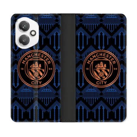 Housse cuir portefeuille Pour Honor 400 5G Foot Manchester City