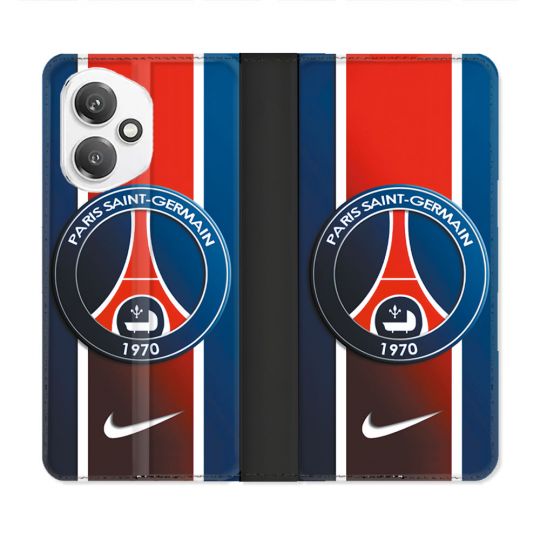 Housse cuir portefeuille Pour Honor 400 5G Foot PSG 1970