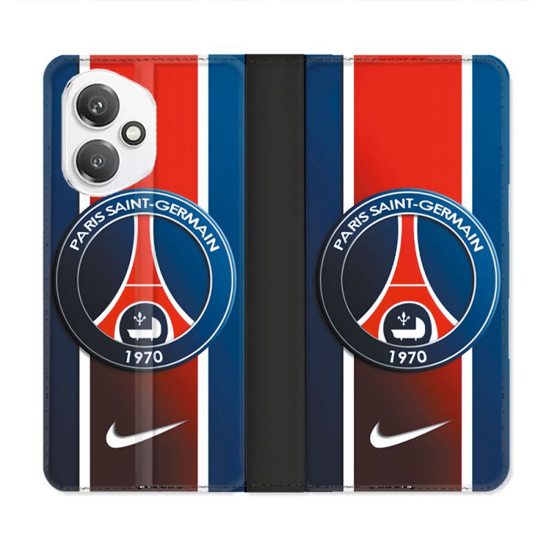 Housse cuir portefeuille Pour Honor 400 5G Foot PSG 1970