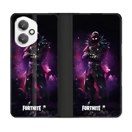 Housse cuir portefeuille Pour Honor 400 5G Fortnite Raven