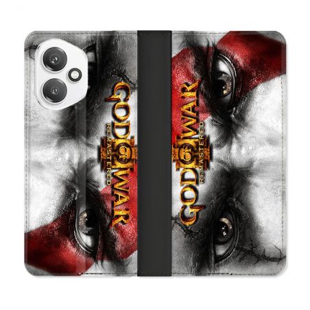Housse cuir portefeuille Pour Honor 400 5G God Of War GOW