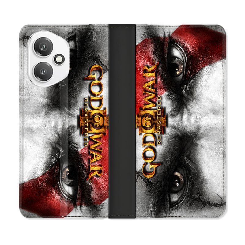 Housse cuir portefeuille Pour Honor 400 5G God Of War GOW