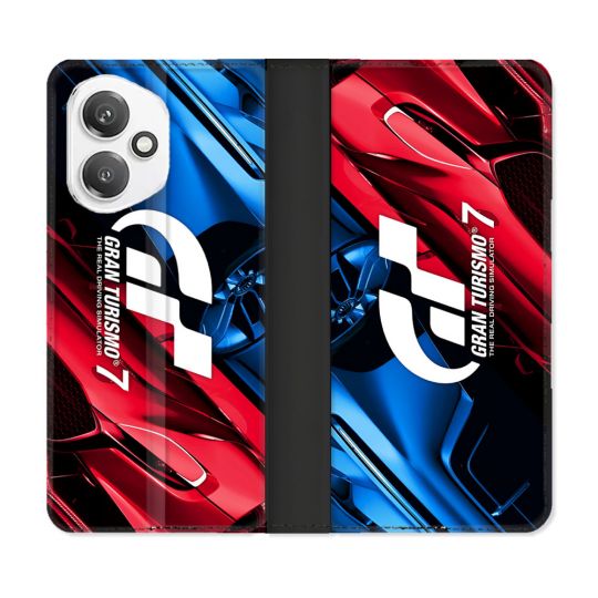 Housse cuir portefeuille Pour Honor 400 5G Gran Turismo
