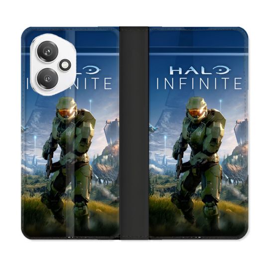 Housse cuir portefeuille Pour Honor 400 5G Halo