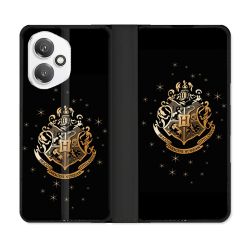 Housse cuir portefeuille Pour Honor 400 5G Harry Potter Poudlard