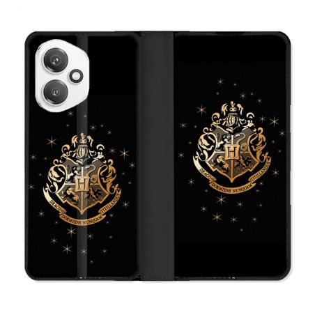Housse cuir portefeuille Pour Honor 400 5G Harry Potter Poudlard