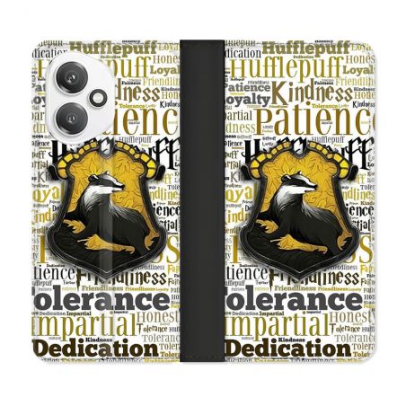 Housse cuir portefeuille Pour Honor 400 5G Harry Potter Poursouffle