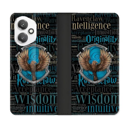 Housse cuir portefeuille Pour Honor 400 5G Harry Potter Serdaigle