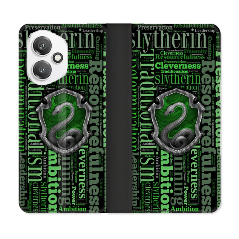 Housse cuir portefeuille Pour Honor 400 5G Harry Potter Serpentar