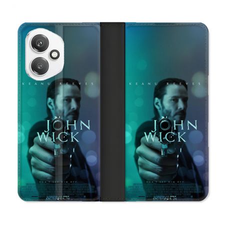 Housse cuir portefeuille Pour Honor 400 5G John Wick