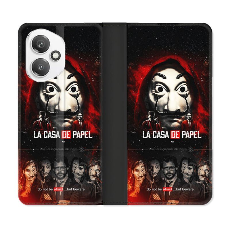 Housse cuir portefeuille Pour Honor 400 5G La Casa De Papel