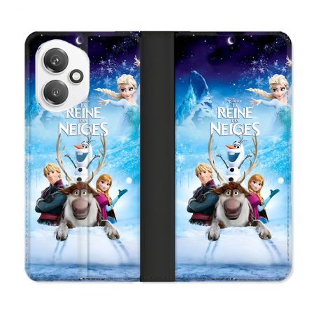 Housse cuir portefeuille Pour Honor 400 5G La Reine Des Neiges
