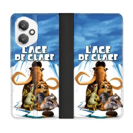 Housse cuir portefeuille Pour Honor 400 5G L'âge de Glace Affiche