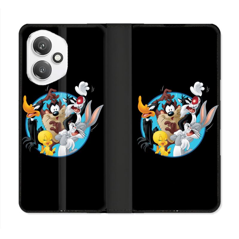 Housse cuir portefeuille Pour Honor 400 5G Looney Tunes