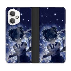 Housse cuir portefeuille Pour Honor 400 5G Manga Assassination Classroom Nagisa