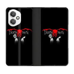 Housse cuir portefeuille Pour Honor 400 5G Manga Death Note Noir