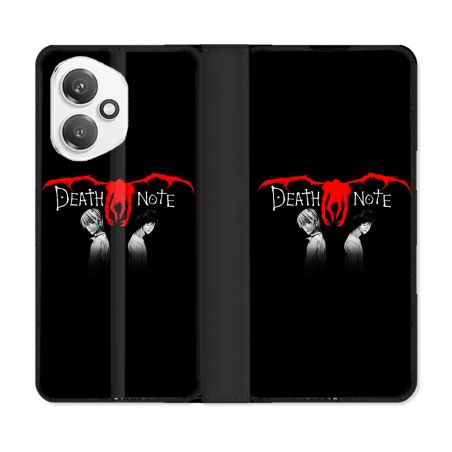 Housse cuir portefeuille Pour Honor 400 5G Manga Death Note Noir