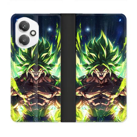 Housse cuir portefeuille Pour Honor 400 5G Manga Dragon Ball Broly