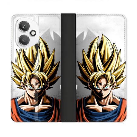 Housse cuir portefeuille Pour Honor 400 5G Manga Dragon Ball Sangoku Portrait