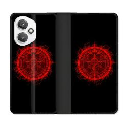 Housse cuir portefeuille Pour Honor 400 5G Manga Fullmetal Alchemist Logo