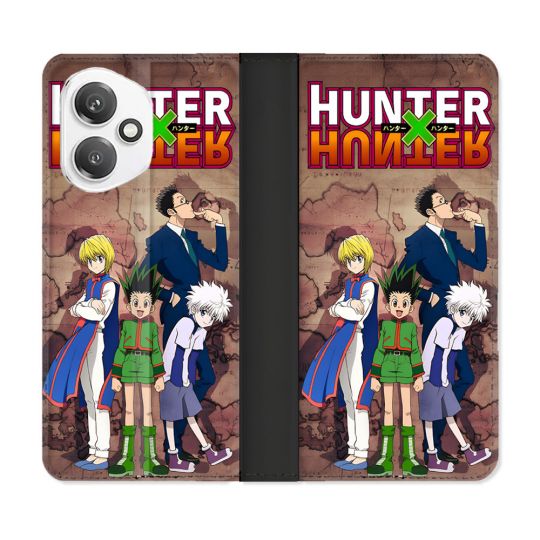 Housse cuir portefeuille Pour Honor 400 5G Manga Hunter X Hunter Vintage